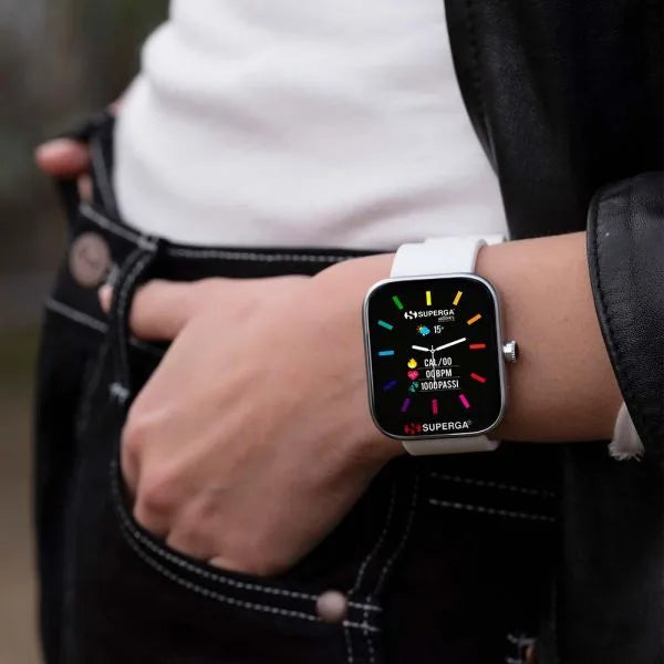 Superga Smartwatch Uniko SWT-STC002 Damenuhr mit zwei Armbändern