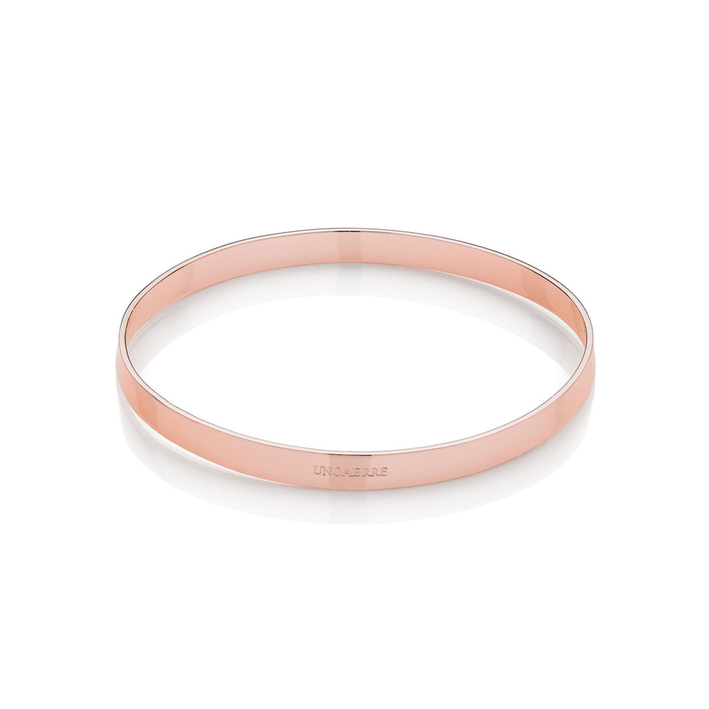 Bracciale Unoaerre donna rigido in bronzo rosato 2417