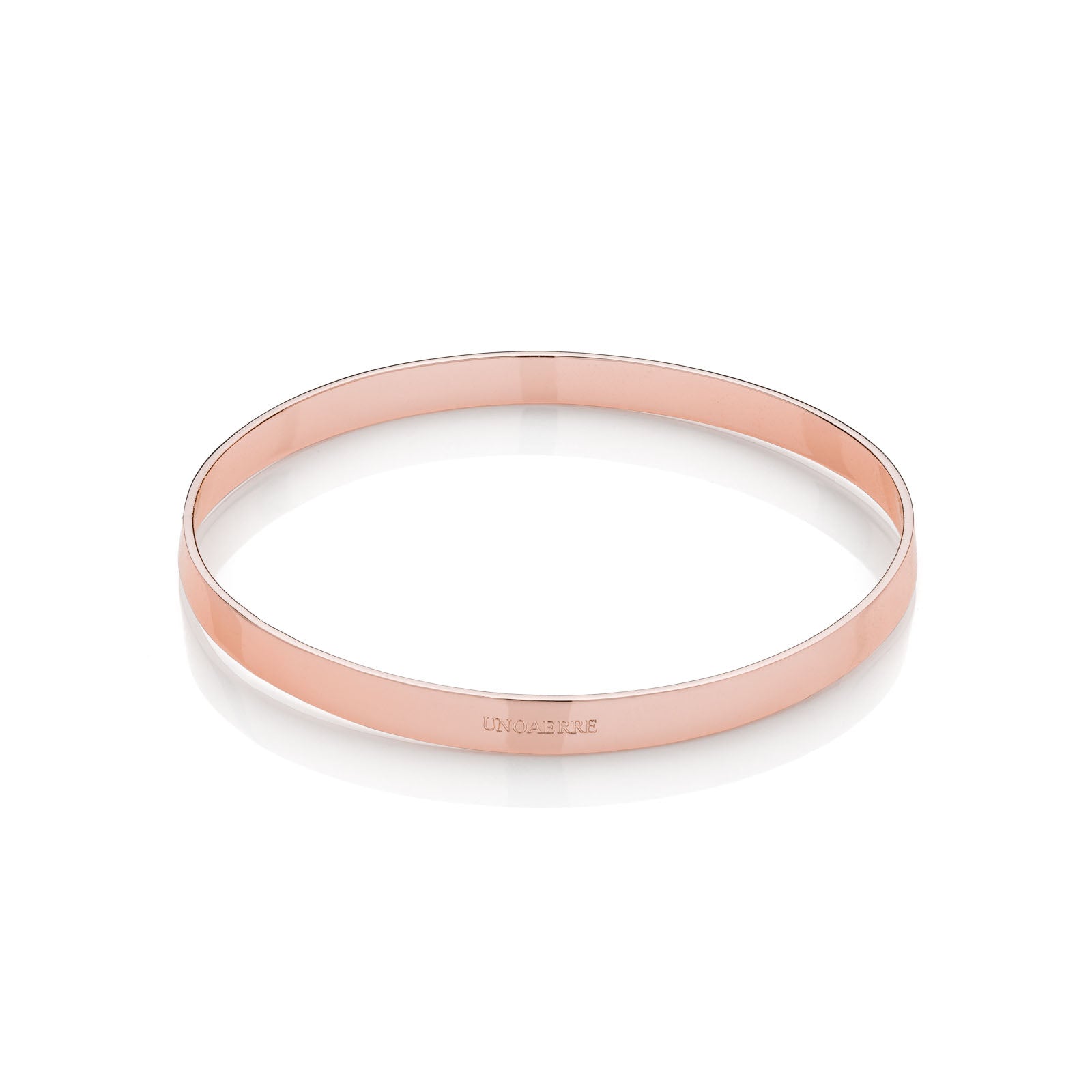Bracciale Unoaerre donna rigido in bronzo rosato 2417