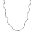 Collana donna Stroili in ottone con cristalli bianchi 1689005