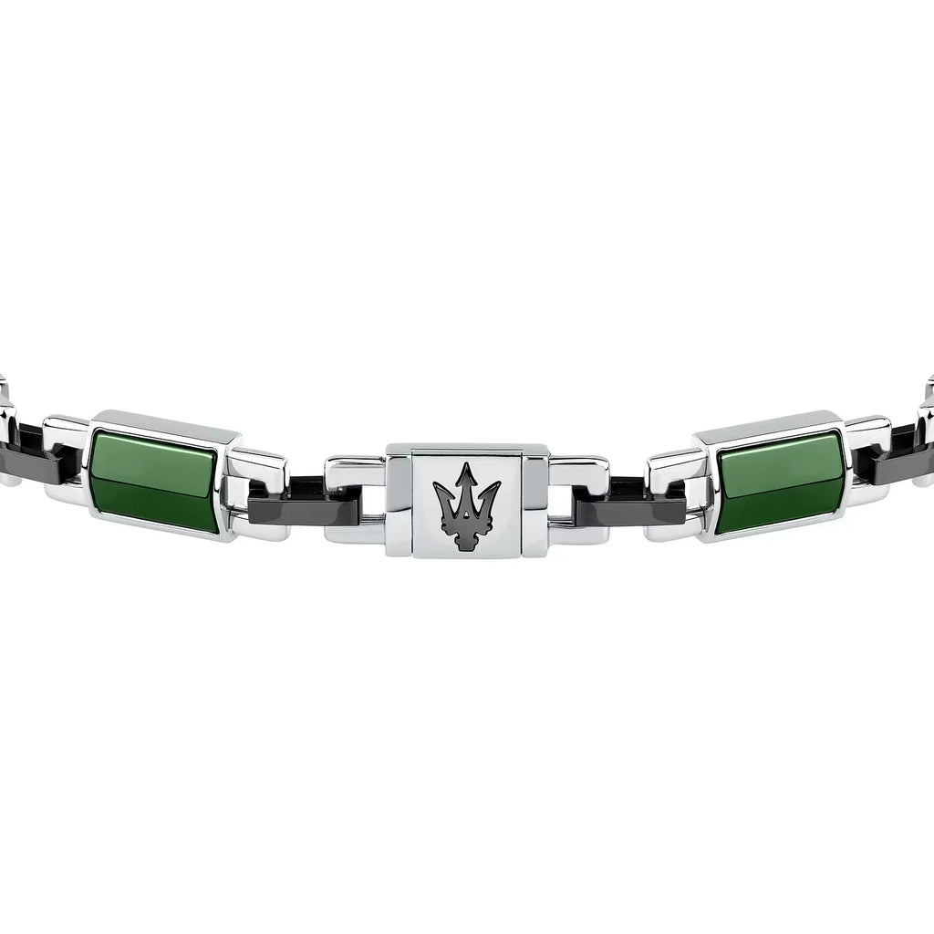 Bracciale uomo gioielli Maserati ceramic JM425ATZ68