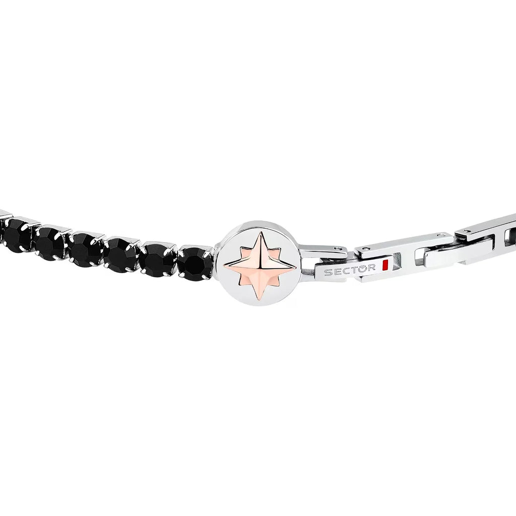 Bracciale uomo tennis Sector acciaio sann65
