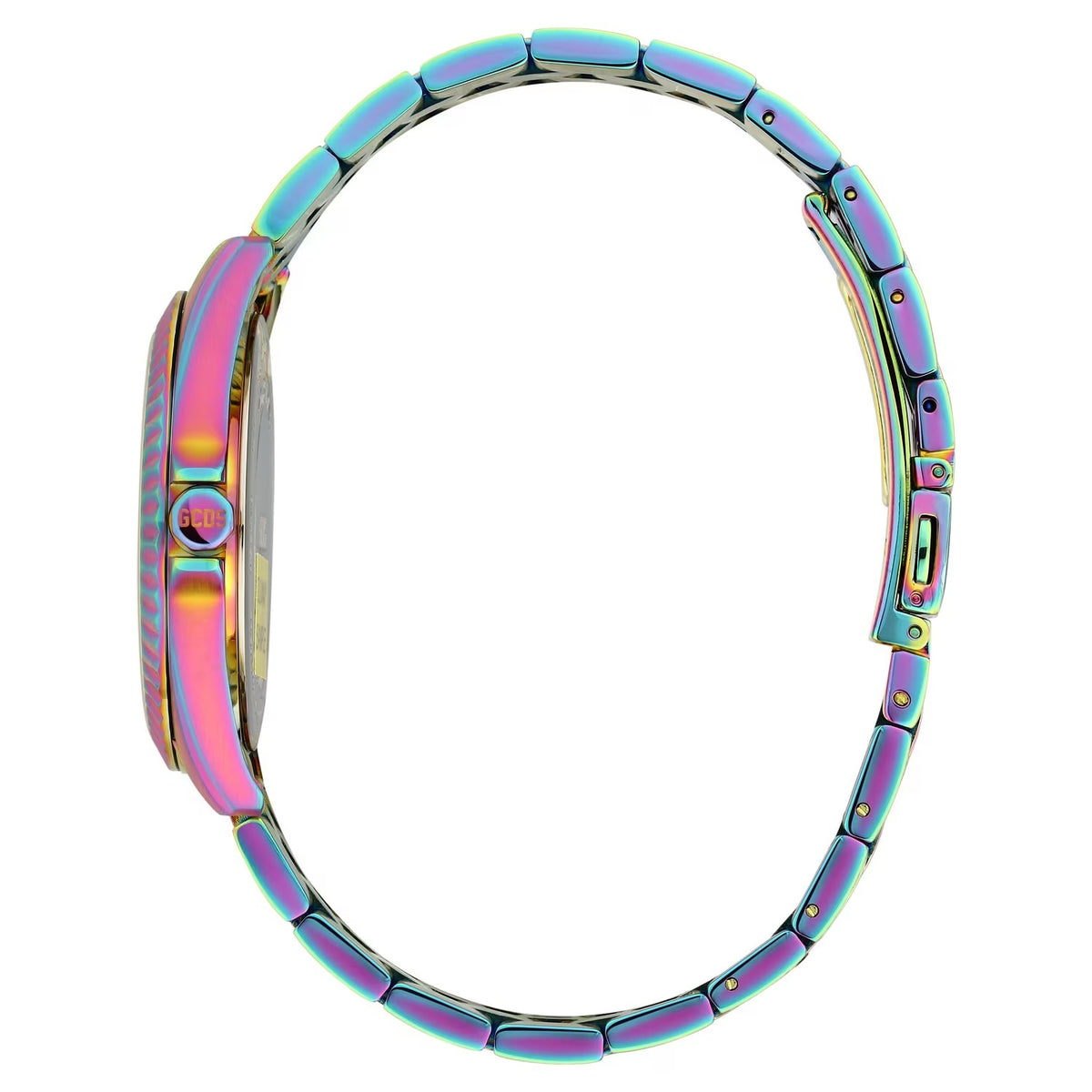 Orologio GCDS playful precision gold uomo