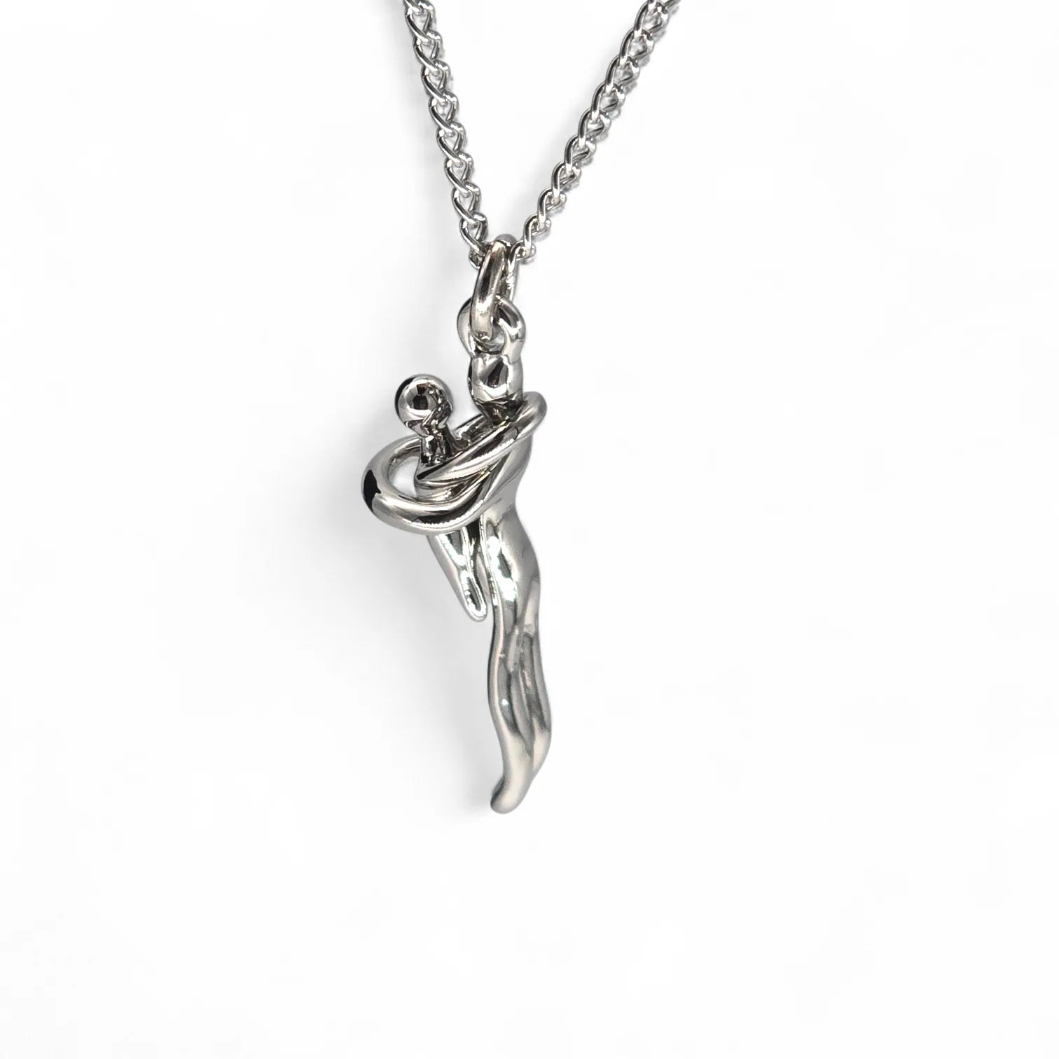 Collana Abbraccio Madre e Figlio Legame Eterno e Amore Infinito