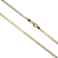 Collier en or jaune 18 carats maille gourmette