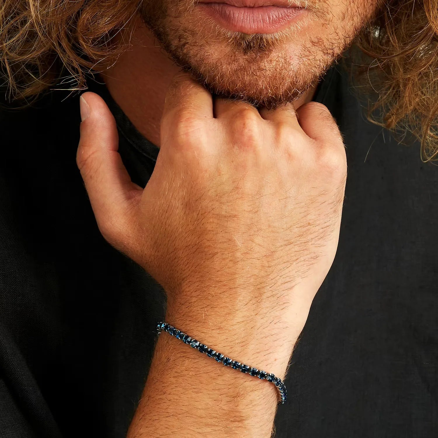 Bracciale Sector tennis con zirconi SANN51