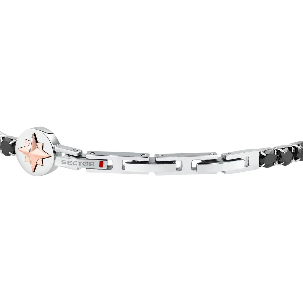 Bracciale uomo tennis Sector acciaio sann65