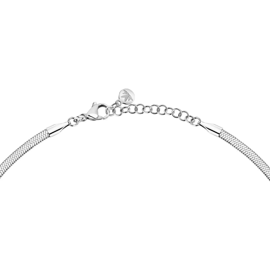 Collana donna Morellato stile snake con zirconi SAVY27