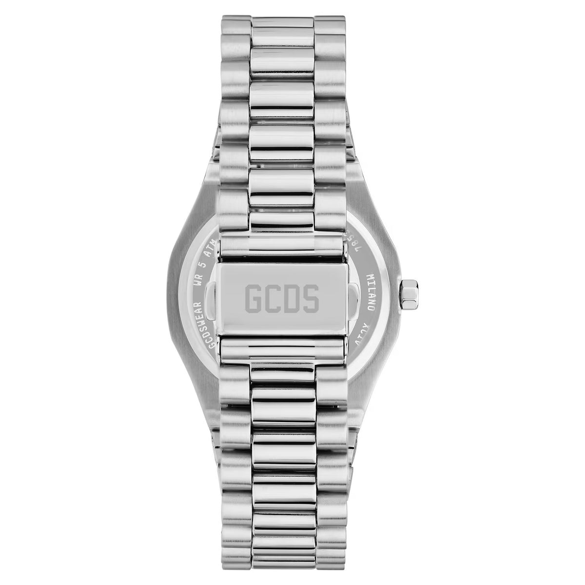 Orologio GCDS time bomb silver uomo