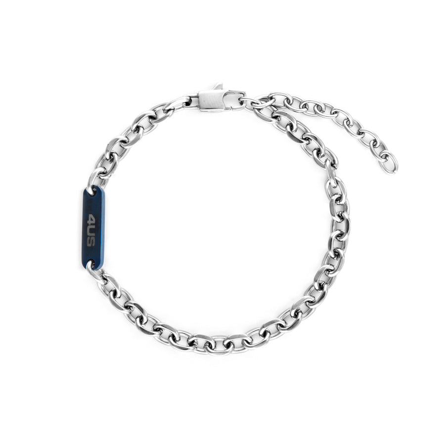 Bracciale uomo Cesare paciotti in acciaio 4UBR6145 con catena colore argento