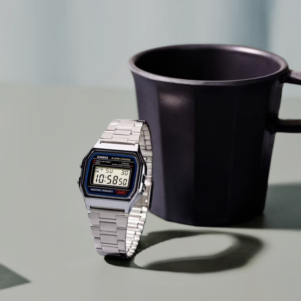 Casio Vintage A158wa orologio unisex Multifunzione stile classico