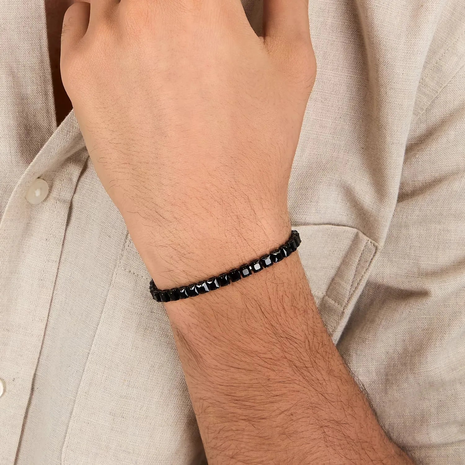 Bracciale uomo tennis Sector acciaio sann58