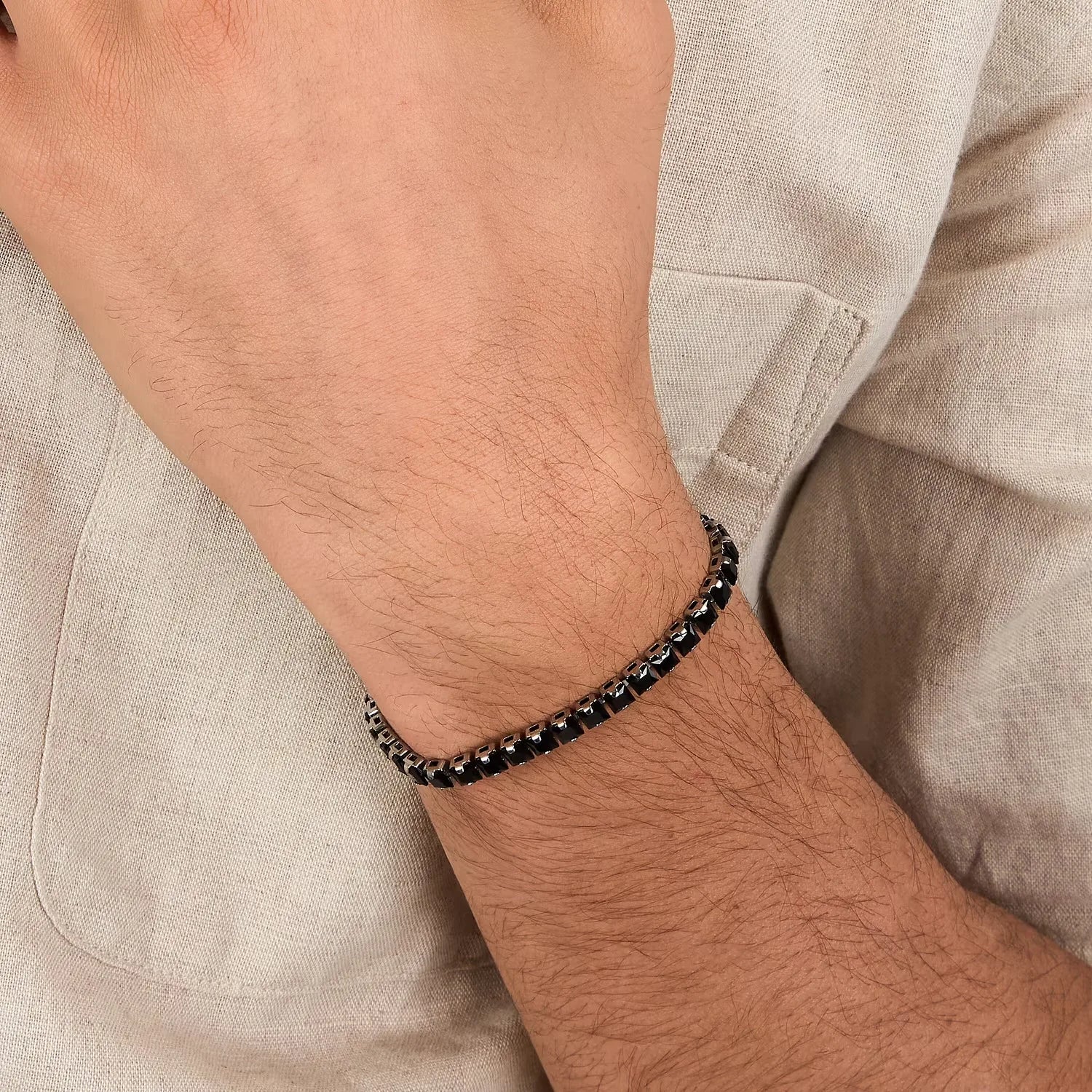 Bracciale uomo tennis Sector acciaio sann59