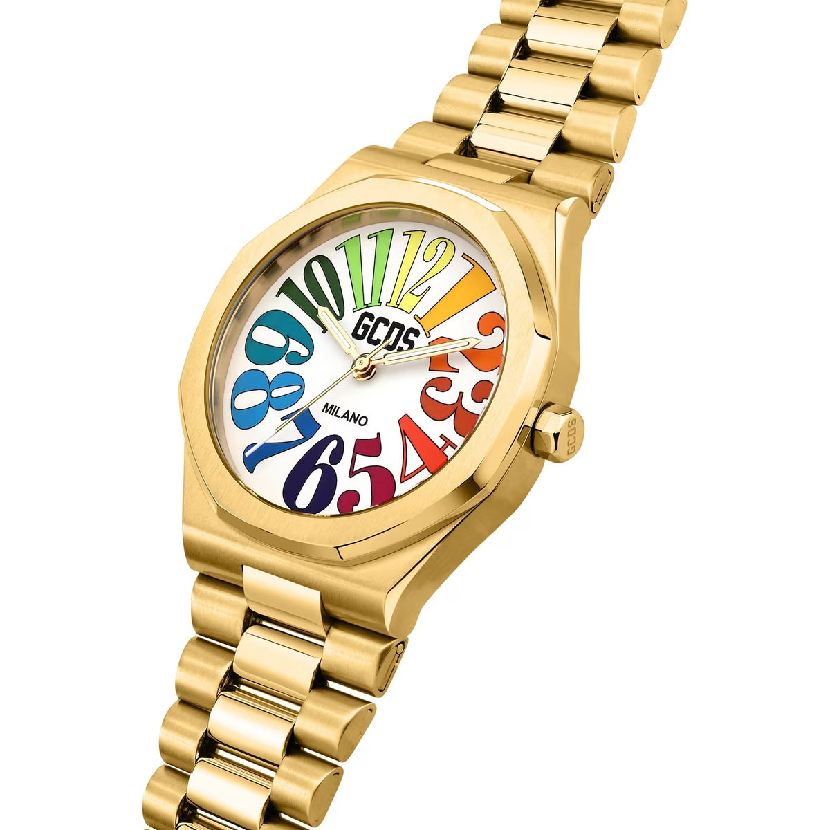 Orologio GCDS time bomb gold uomo