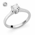 Damen Solitärring aus Weißgold und Diamanten, Marke Donnaoro dkas8834.s005
