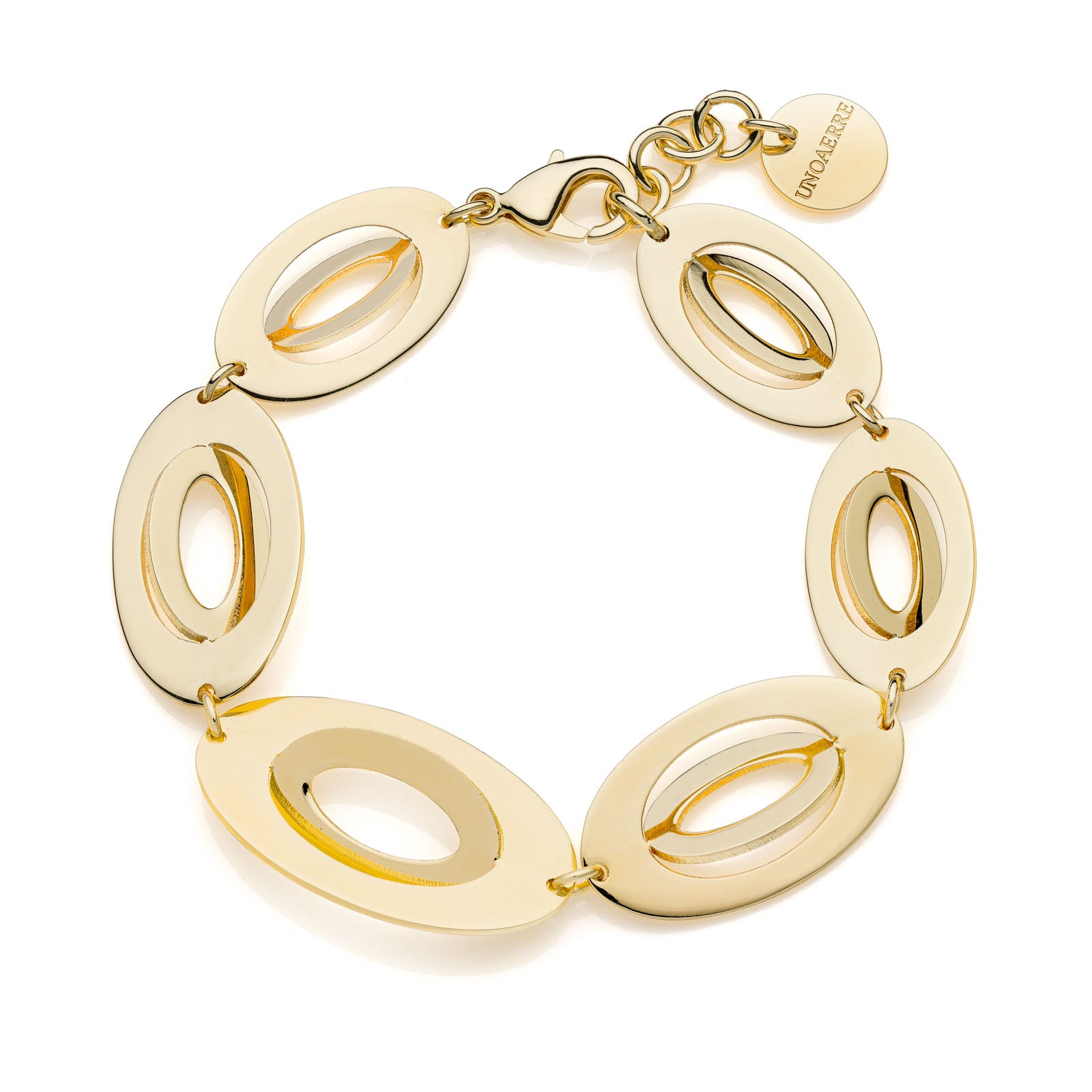 Bracciale donna Unoaerre catena ovale Dinamica 2457