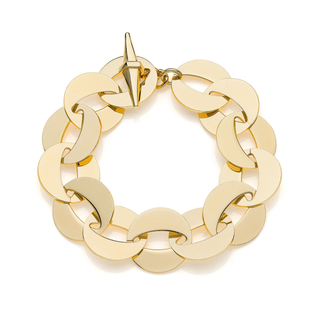 Bracciale Unoaerre donna catena tonda piatta 2468
