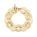 Bracciale Unoaerre donna catena tonda piatta 2468