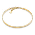 Collana dorata rigida Unoaerre donna 2409 bronzo dorato