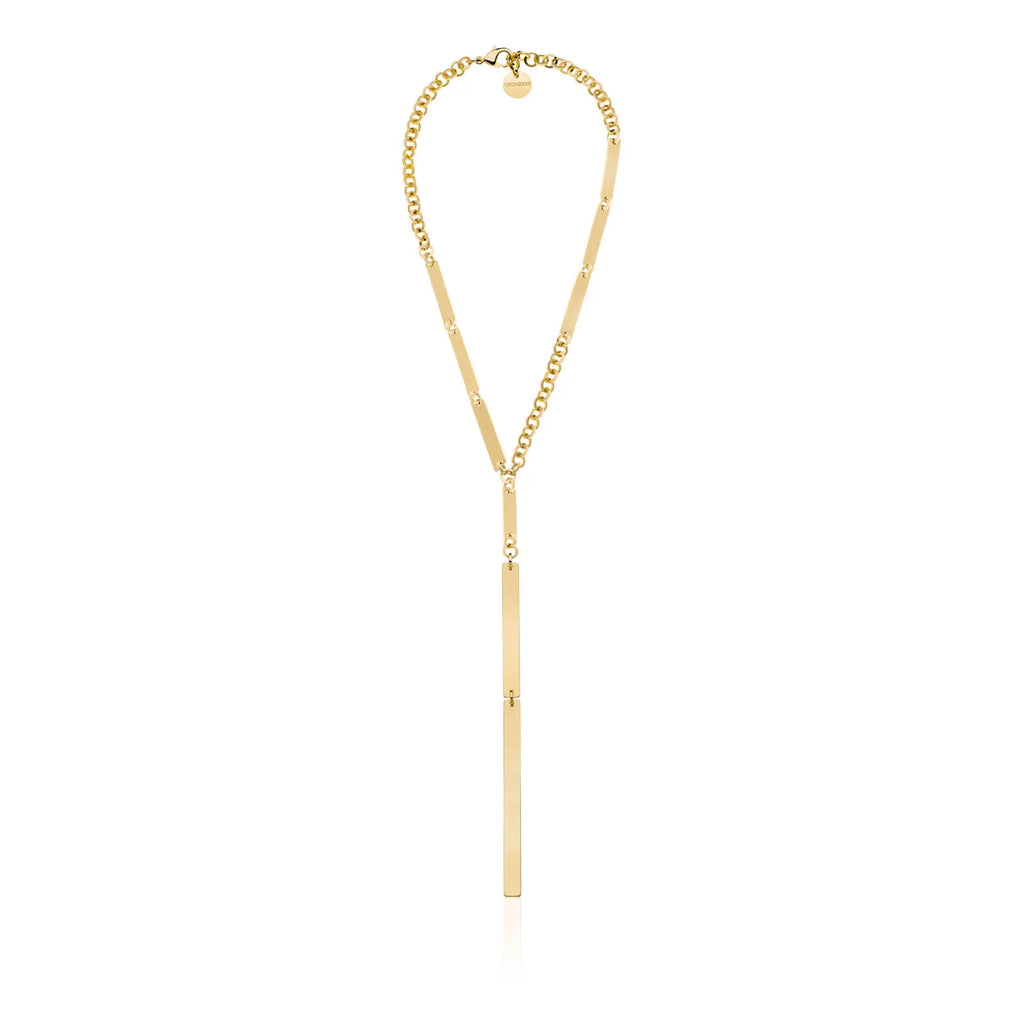 Collana catena piatta a Y Lux Unoaerre donna 2475