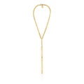 Collana catena piatta a Y Lux Unoaerre donna 2475