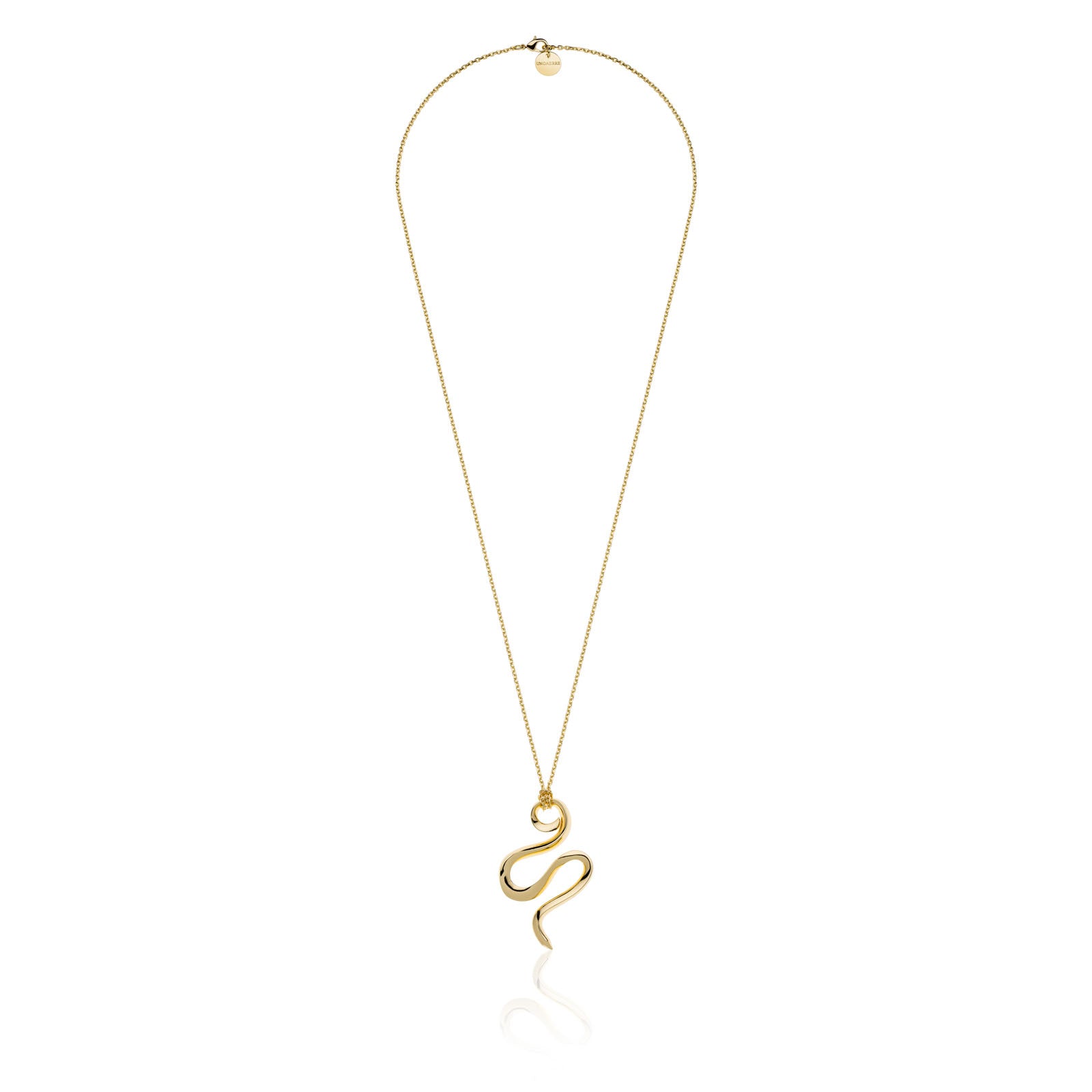 Collana lunga con pendente serpente Unoaerre donna 2436