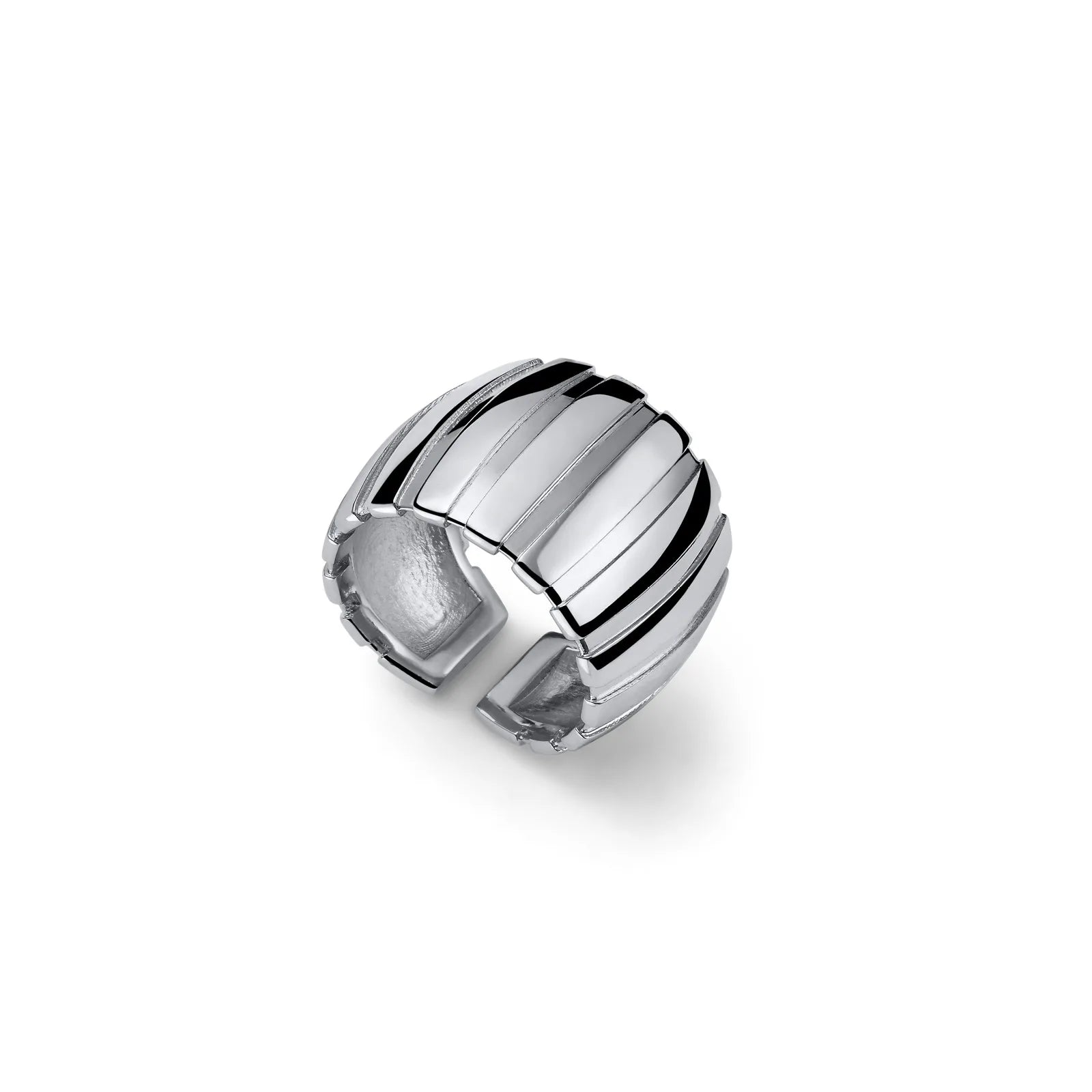 Anello a fascia argentato Unoaerre 2721