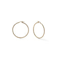 Orecchini a cerchio diamantati maxi 2733