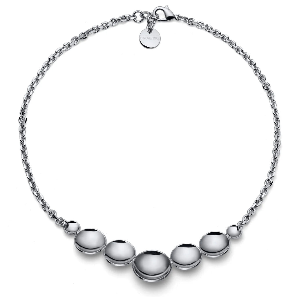 Collana catena Lux Unoaerre in bronzo argentato 2745