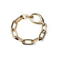 Bracciale maxi moschettone dorato Unoaerre 2769