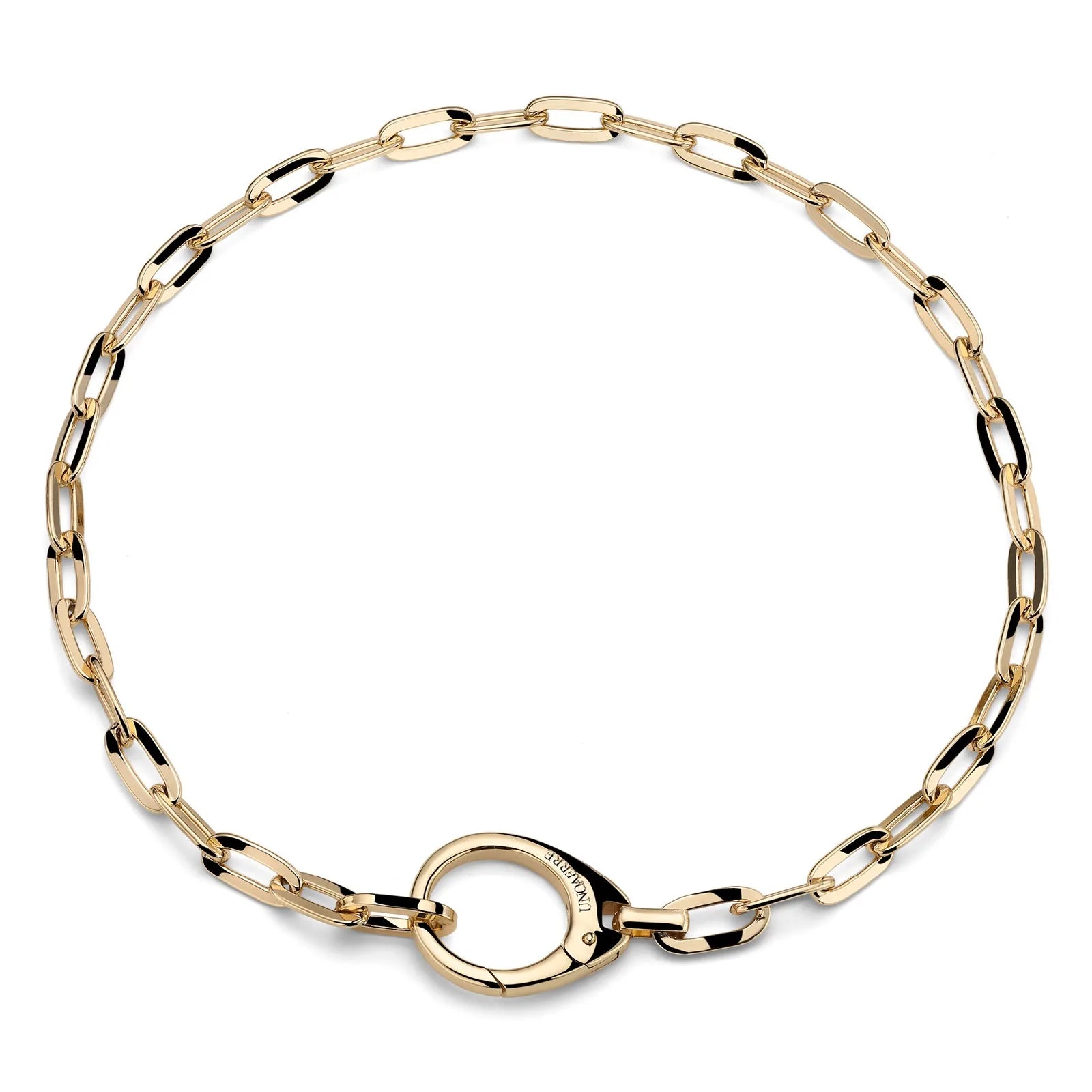 Collana maxi chiusura dorata Unoaerre in bronzo dorato 2775
