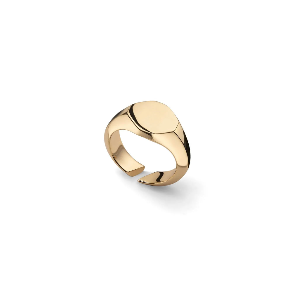Anello Chevalier dorato Unoaerre 2760