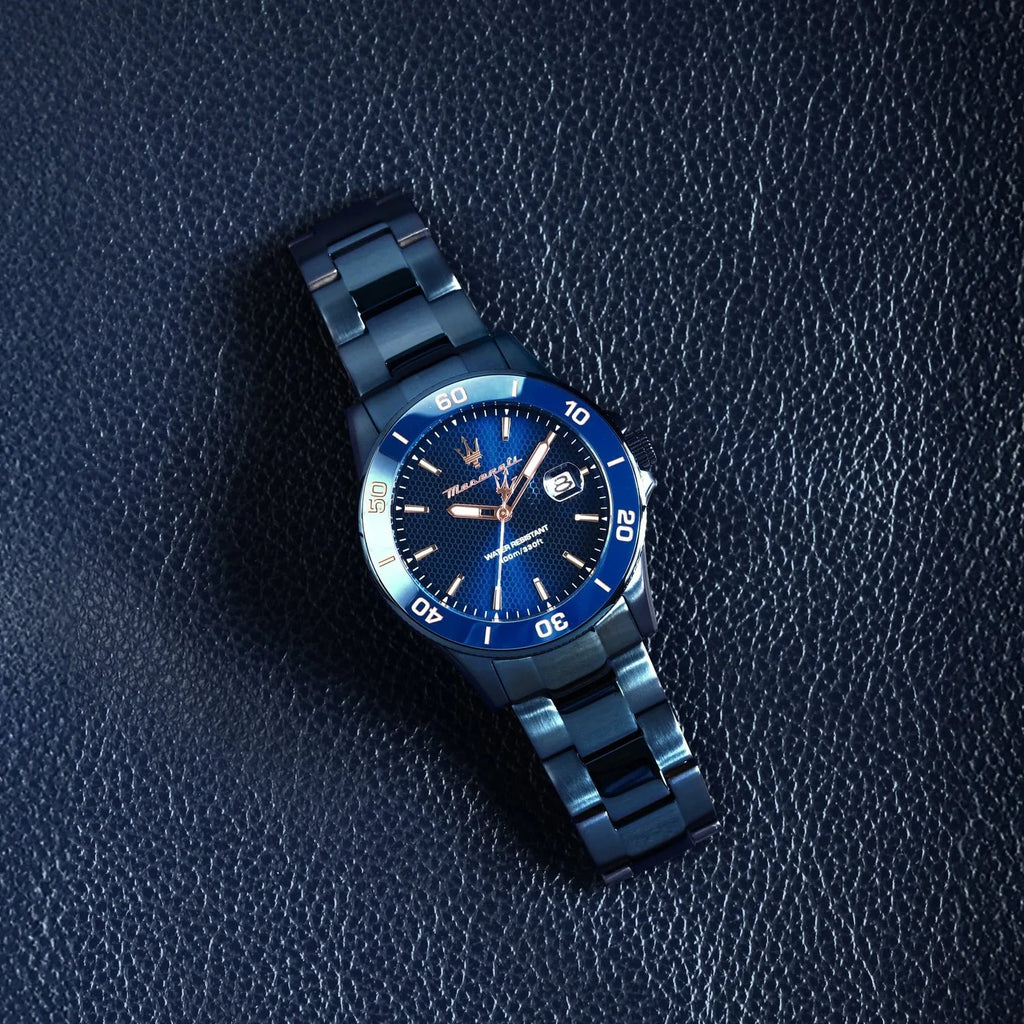 Orologio Maserati uomo blue edition r8853100037