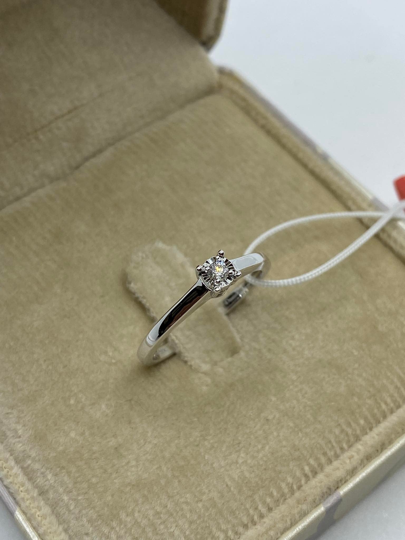 Damen Solitärring aus Weißgold und Diamanten, Marke Donnaoro dkas8834.s005