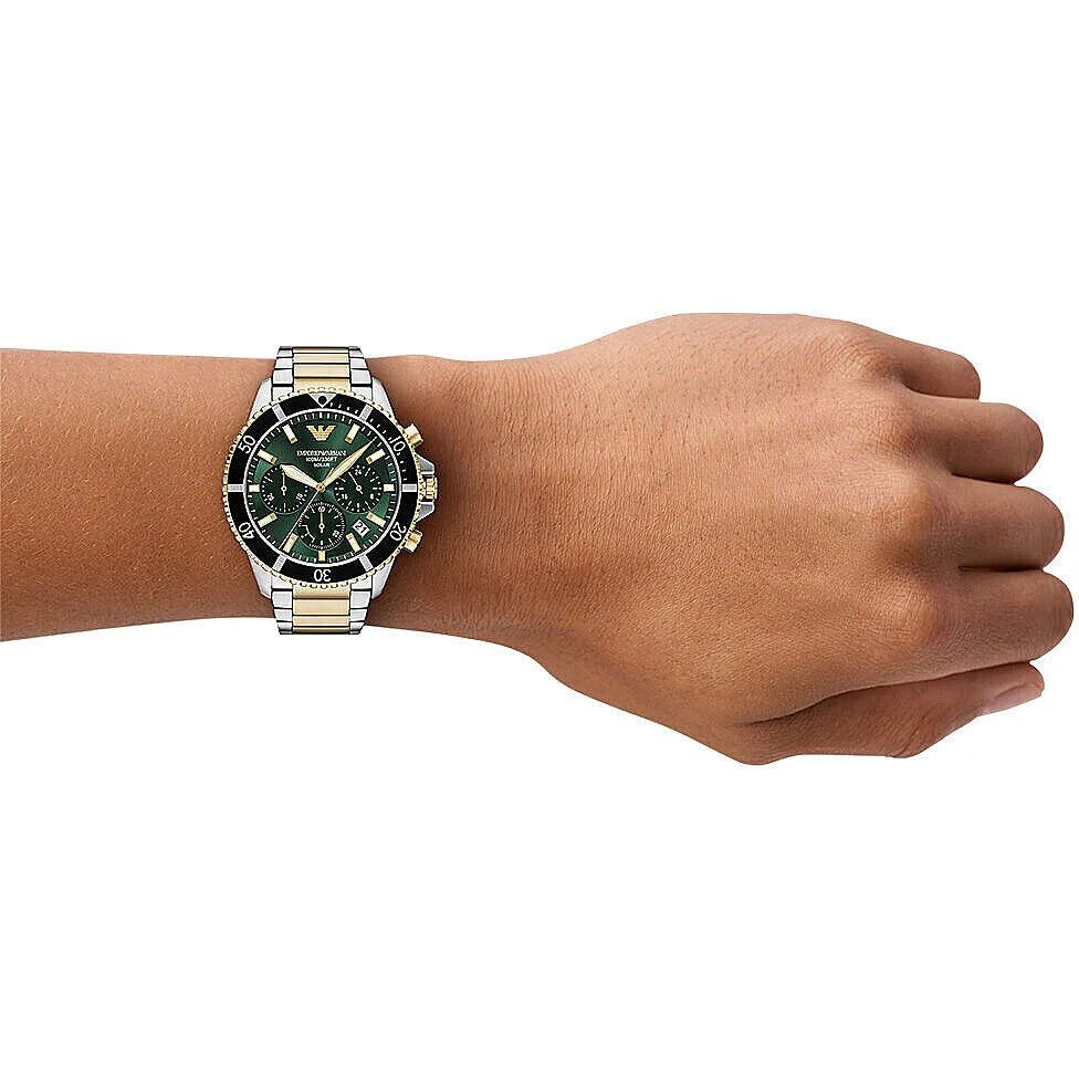 Orologio cronografo uomo Emporio Armani World Explorer AR11695