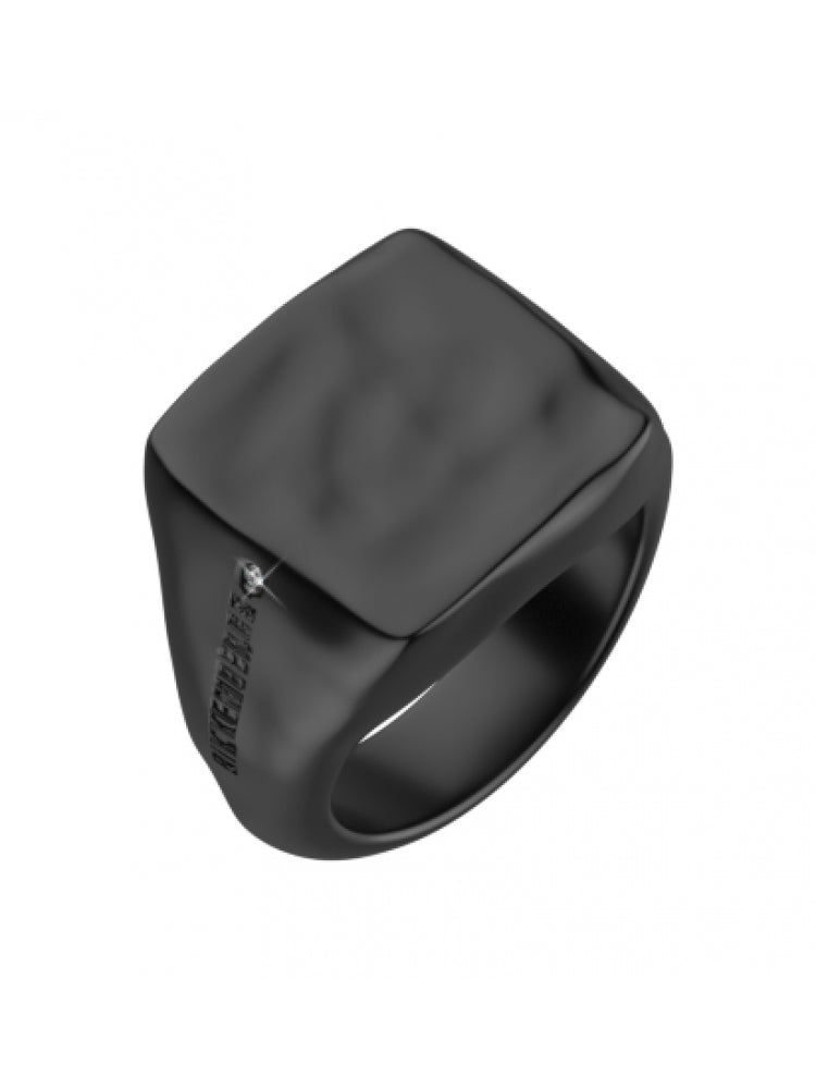 Bikkembergs Herrenring aus Stahl mit Diamant har01bb