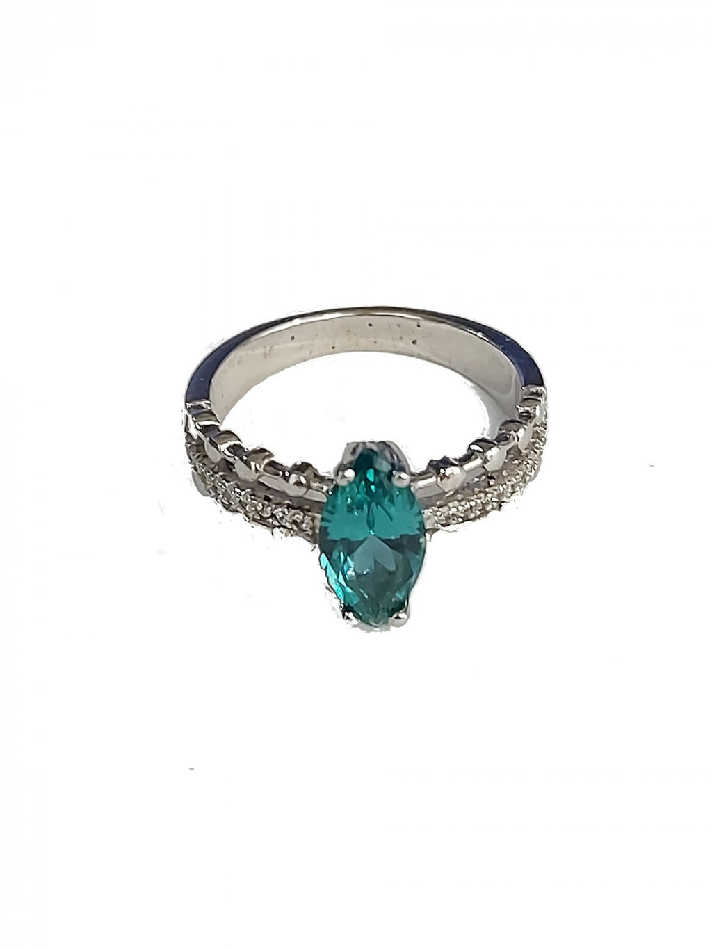 Anello Byblos jewels donna argento 925 con cristallo verde cod: 9773