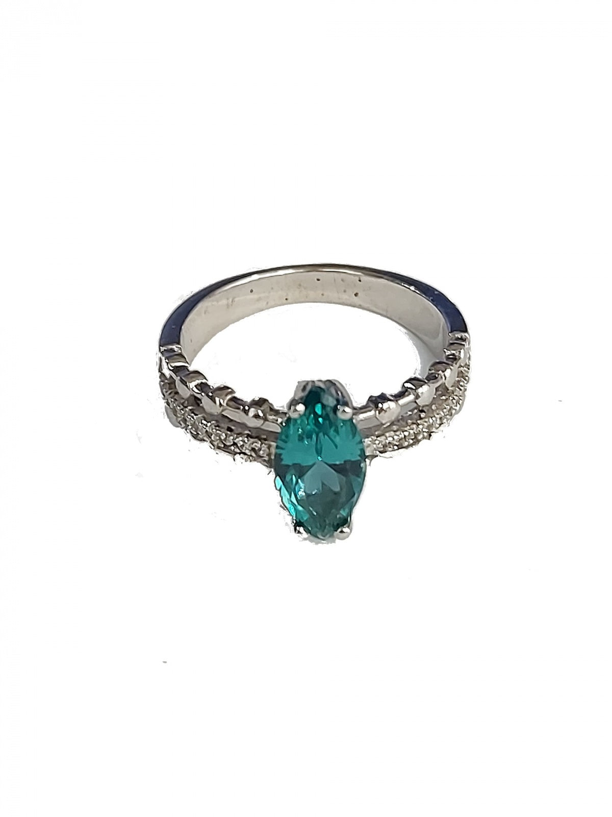 Anello Byblos jewels donna argento 925 con cristallo verde cod: 9773