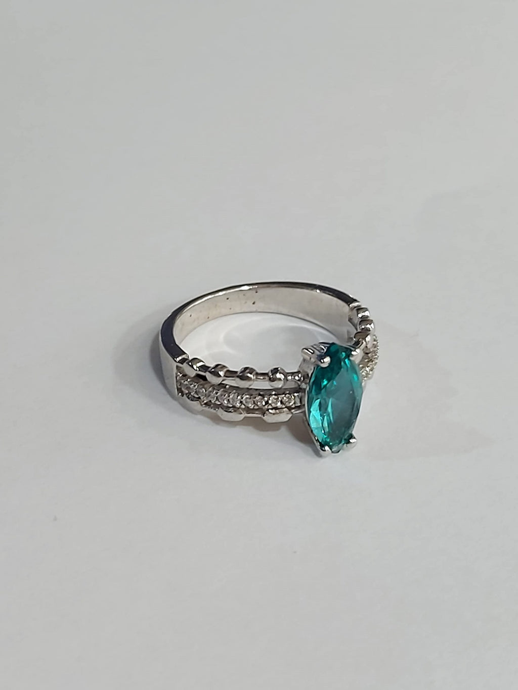 Anello Byblos jewels donna argento 925 con cristallo verde cod: 9773