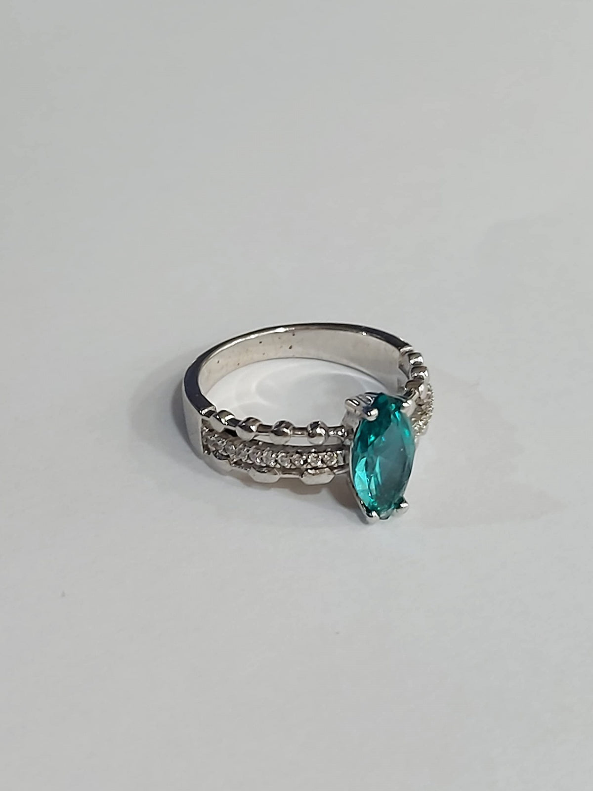 Anello Byblos jewels donna argento 925 con cristallo verde cod: 9773