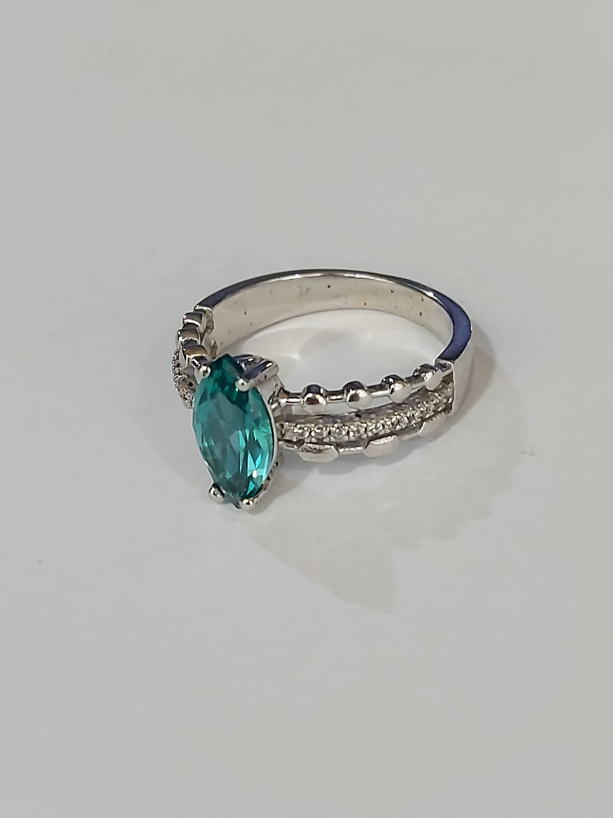 Anello Byblos jewels donna argento 925 con cristallo verde cod: 9773