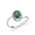 Anello DonnaOro in oro con diamanti e smeraldo DHAE9852.007