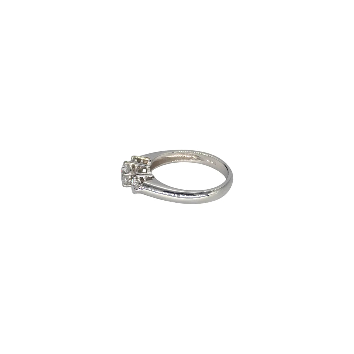 Anello Trilogy a scala in oro 18kt da Donna con Diamanti