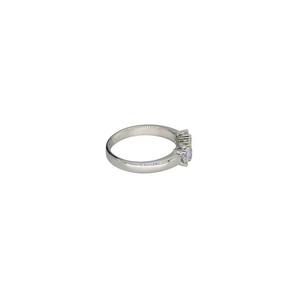 Anello Trilogy in oro 18kt da Donna con Diamanti incastonati