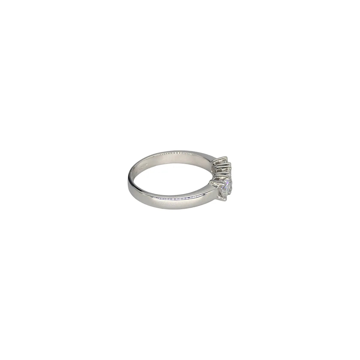 Anello Trilogy in oro 18kt da Donna con Diamanti incastonati