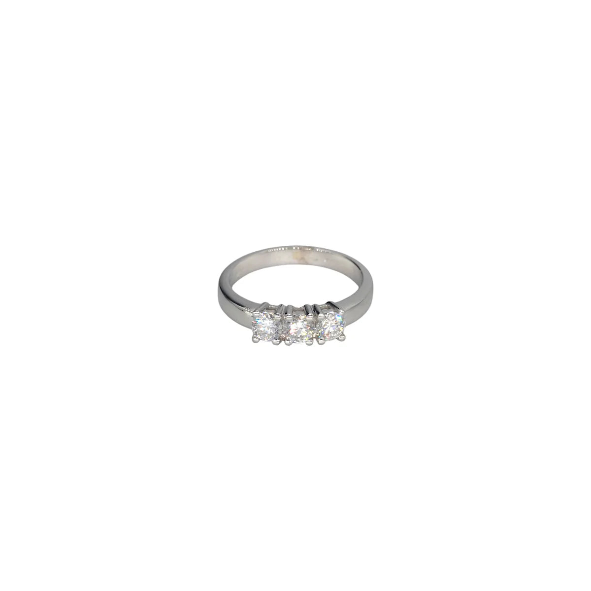 Anello Trilogy in oro 18kt da Donna con Diamanti incastonati
