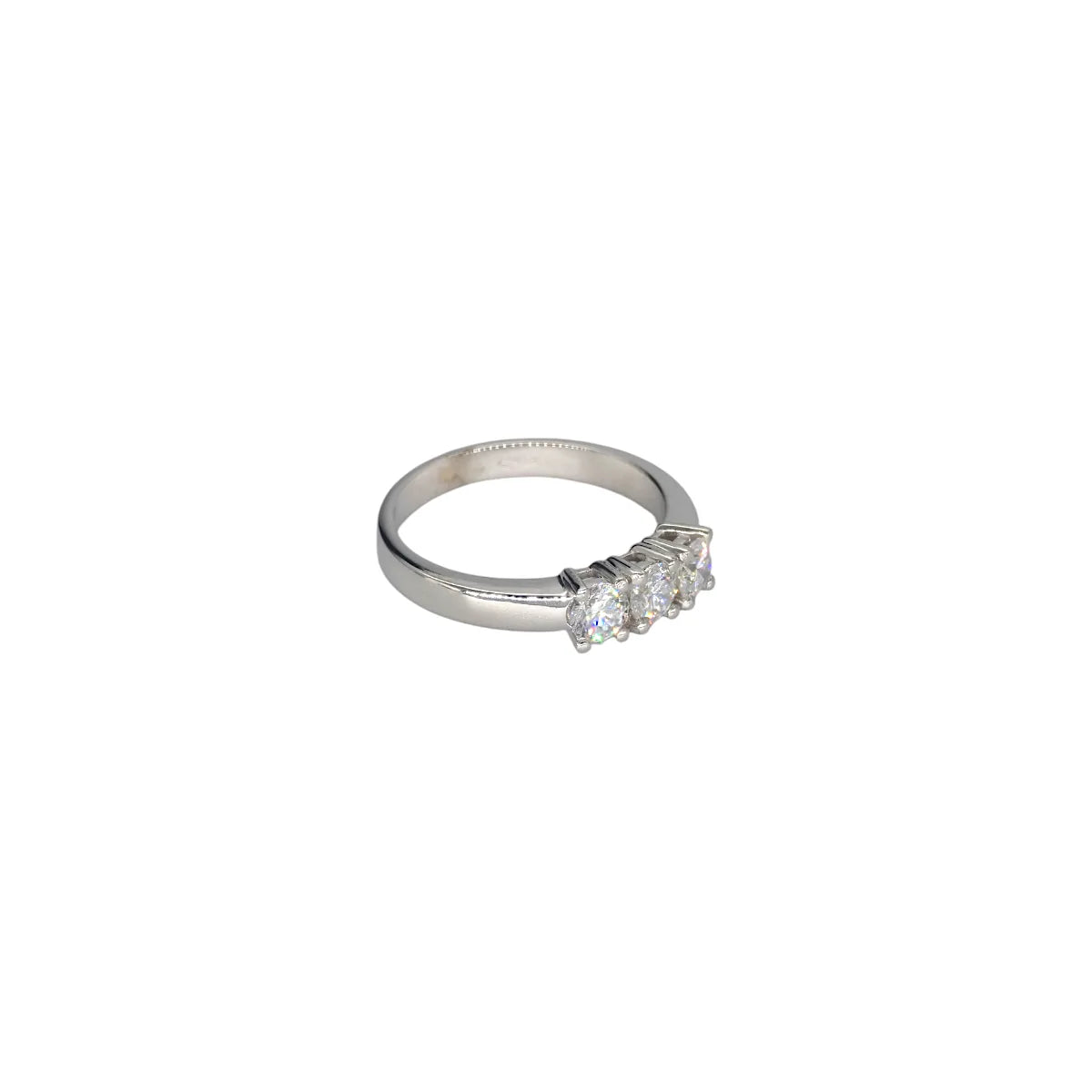 Anello Trilogy in oro 18kt da Donna con Diamanti incastonati