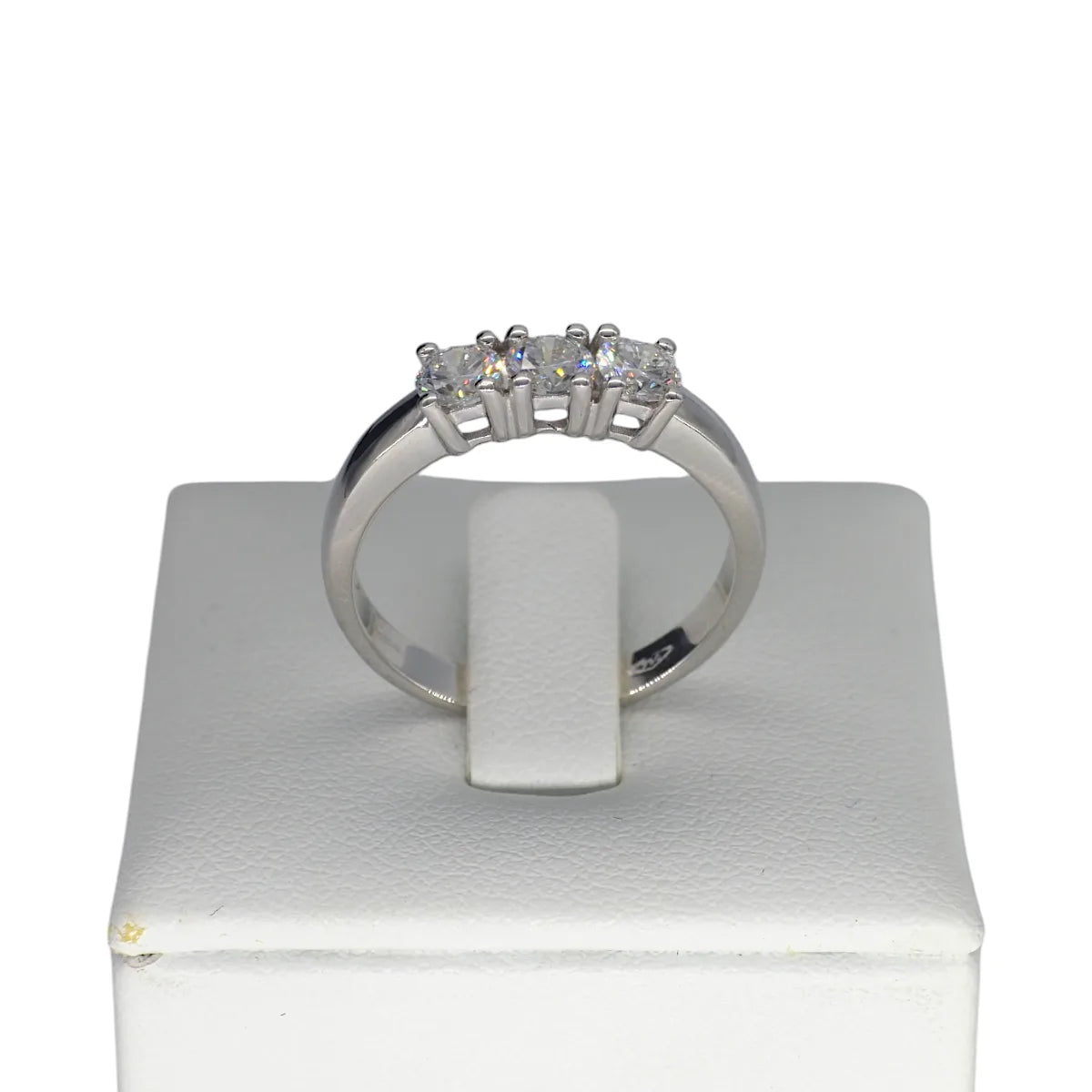 Anello Trilogy in oro 18kt da Donna con Diamanti incastonati