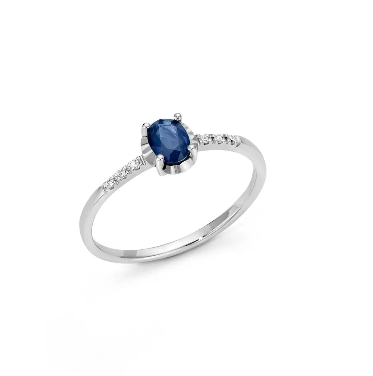 Anello Yukiko con zaffiro e diamanti LID3360Y
