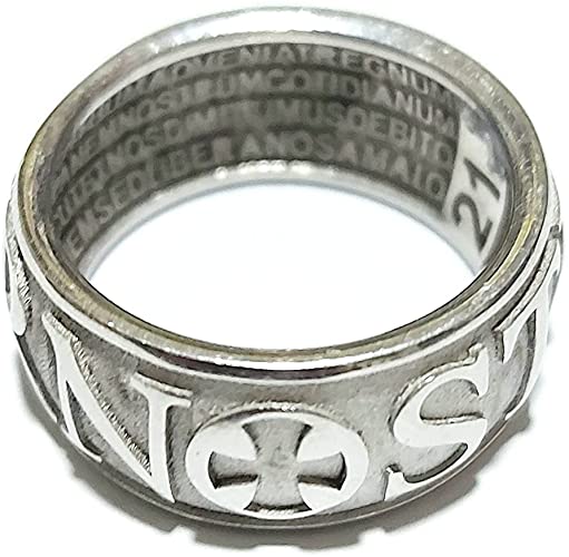 Ring Agios Silber Pater Noster unisex